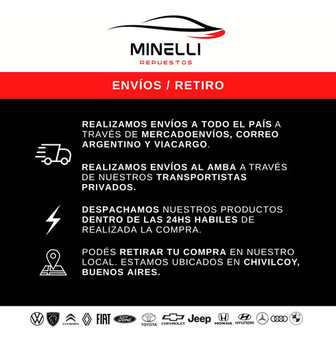 Guardabarro Delantero Derecho Volkswagen Original