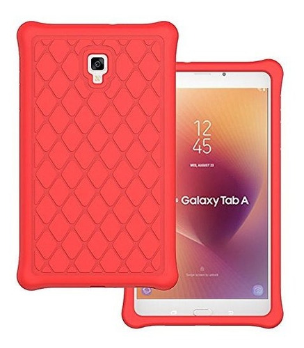 Funda Silicona Galaxy Tab A 8 (2017) - Rojo