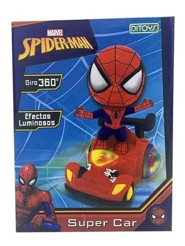Spider Car Muñeco Con Luz Ditoys