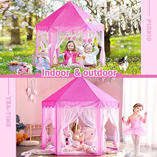 Carpa Princesa Monobeach Para Niñas, Castillo De Juego