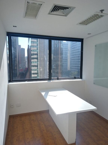 Imagem 4 de 11 de Sala Comercial Para Alugar No Jardins, 2 Divisórias, 1 Banheiro, 1 Depósito, 1 Recepção, 2 Vagas De Garagem, 30 M², São Paulo. - Sa0385