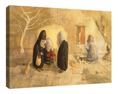 Cuadro Kron Flower Leonora Carrington Canvas Con Bastidor