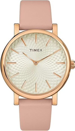 Reloj Timex | Tw2r852009j | 34mm | Color Rosa | Dama Formal