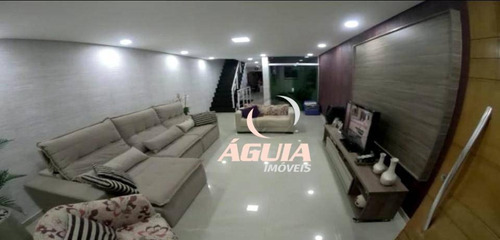Imagem 2 de 18 de Sobrado Com 3 Dormitórios À Venda, 250 M² Por R$ 950.000,00 - Vila Dora - Santo André/sp - So1494
