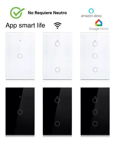 Interruptor Inteligente Apagador Alex Tuya Smart  Wifi Switc