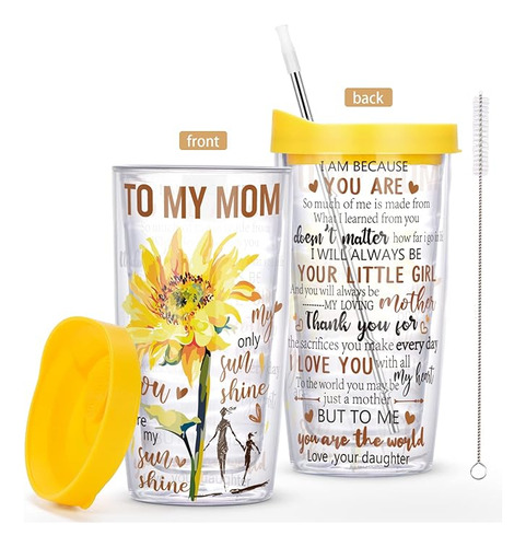 Regalos Para El Dia La Madre Vaso Hija Con Texto En Ingles T