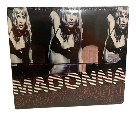 Madonna  Sticky & Sweet Tour Cd Y Dvd Nuevo Eu Musicovinyl