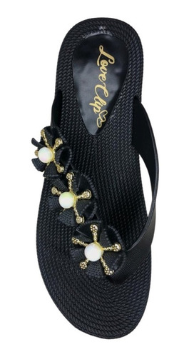 Imagen 2 de 6 de Sandalias Para Playa De Mujer Love Clip
