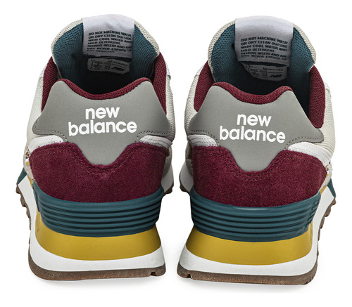 Imagen 8 de 9 de Zapatillas New Balance 574 Gris 2 Solo Deportes