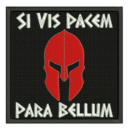 951 Espartano Si Vis Pacem Para Bellum Parche Bordado