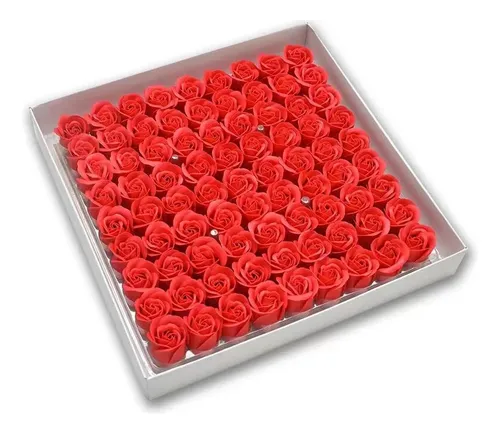 Caja De Rosas Rojas 20 Unid