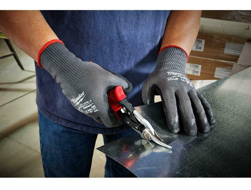 Imagen 8 de 10 de Guantes N5 Talla S Bañados En Nitrilo Milwaukee 48228950