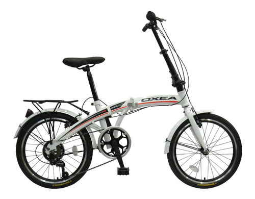 Bicicleta Oxea Plegable Rodado 20 - 7 Velocidades Shimano