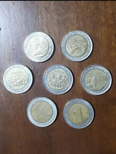 Monedas Conmemorativas De 1 Peso