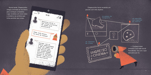 Detetive Chapeuzinho E O Mistério Da Sombra Digital