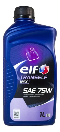 Elf Tranself Nfx 75w Sintético Para Transmissão Manual | MercadoLivre