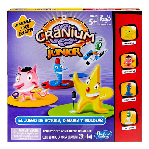 Juego De Mesa Hasbro Gaming Cranium Junior +5