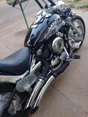 Imagem 12 de 13 de Vendo Moto Drag Star 650cc 2007/2007 Extremamente Conservada