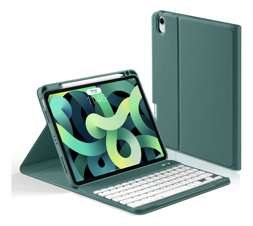 Leijue Funda Para Teclado Soporte Lapiz iPad Air 4ª 5ª 10.9 