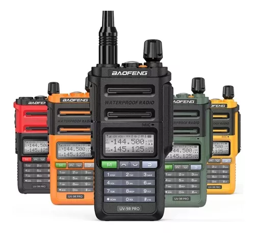 Handy Baofeng Uv-9r Pro 8w 8km Rango Walkie Talkie Radio