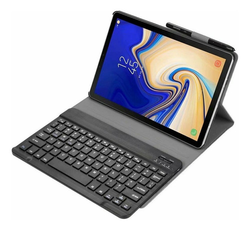 Funda Teclado Bluetooth Iluminado Para Samsung Galaxy Tab S4 10.5 S Pen Sm T830  T835 Portafolio Case