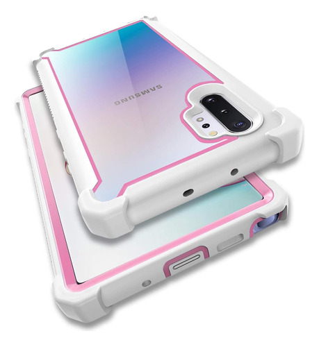 Funda Hibrida P/ Galaxy Note 10 + C/ Protector De Pantalla