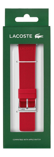 Correa Silicona Lacoste Rojo Apple Watch 2050010 - S007