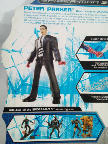 Spiderman 3 Movie Peter Parker Quick Change To Spiderman