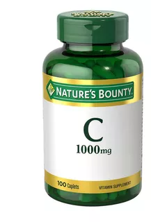 Suplemento En Cápsulas Nature's Bounty Vitamina C En Frasco 100 Un