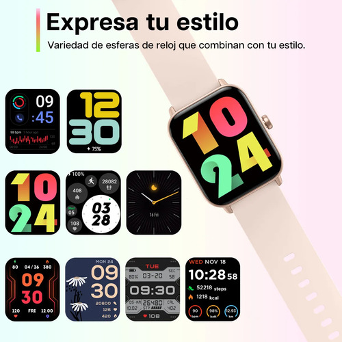 Reloj Inteligente Dama Mujer Ip68 Smartwatched Deportivo Fit