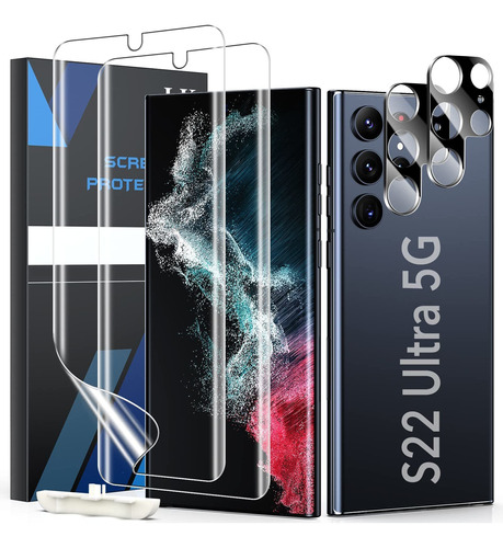 2 Protector Pantalla Lk Para Samsung Galaxy S22 Ultra 5g