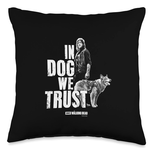 The Walking Dead Daryl Dixon In Dog We Trust - Almohada De 1