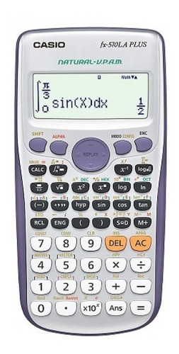 Calculadora Cientifica Casio Fx-570la Plus - 417 Funciones