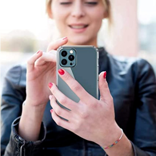 Imagem 7 de 7 de Capinha Capa Case Acrílico Fina Lisa Para iPhone 13