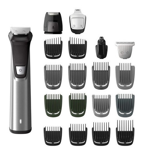 Máquina Philips Norelco Mg7750/49 Multigroom Series 7000 Prata 110v/220v