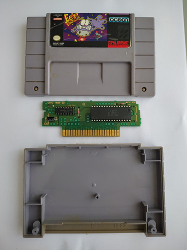 Jogo Eek! The Cat Super Nintendo Snes Original
