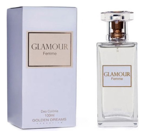 Perfume Glamour Deo Colônia 100ml Golden Dreams Feminino Compatível Com 212