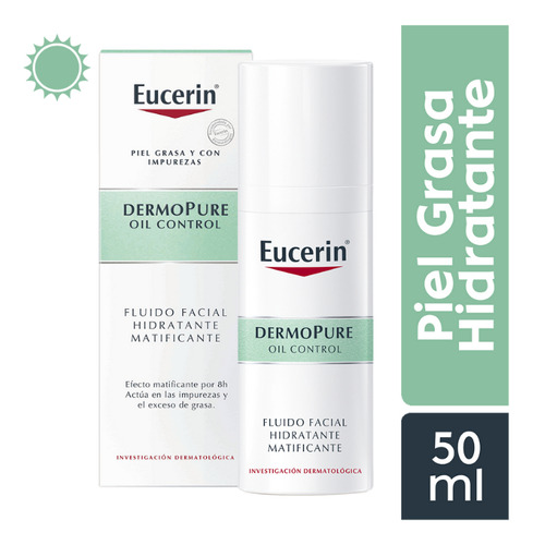 Eucerin Dermopure Oil Control Fluido Hidratante Matificante 