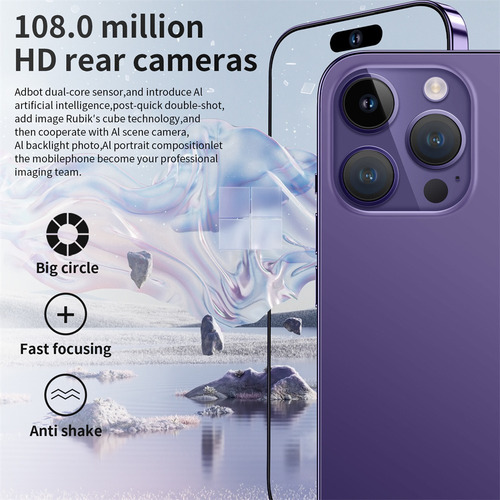 Smartphone D Android Ii14 Pro Max De 16 Gb+1 Tb De Ram A