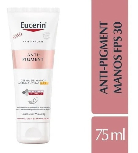 Eucerin Antipigment Crema De Manos Con Fps30 Antimanchas