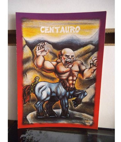 Tarjeta Centauro # 108 Monstruos Del Bolsillo Vintage