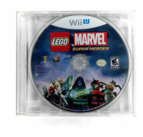 Lego Marvel Super Heroes - Juego Original Para Nintendo Wiiu