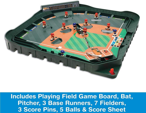 Juego De Mesa Super Estadio De Beisbol 2 Jugado