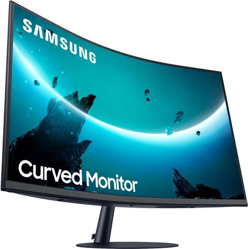 Monitor 27 Pulgadas Curvo Samsung T55 Fhd Dualport 75hz Parl