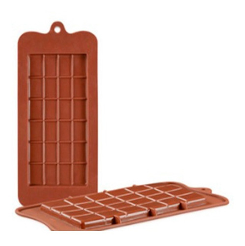 Molde Tableta Barra Silicona Chocolate Grande