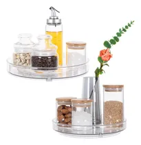 Comprar 2 Paquete Clear Lazy Susan Organizadores Organización Y Alma