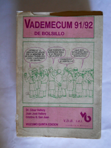 Vademecum 91/92 De Bolsillo C. Vallory/ J. Vallory/ San Juan