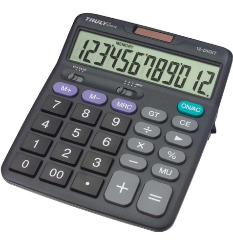 Calculadora De Mesa 12 Digitos 831b Truly