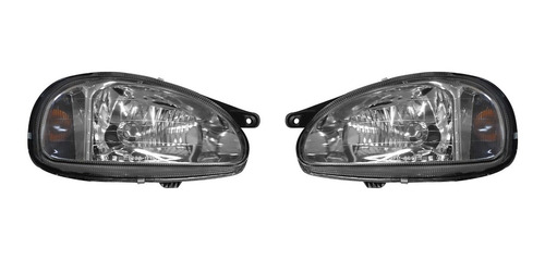 Par Faros Chevy Monza 2001 2002 2003 Liso