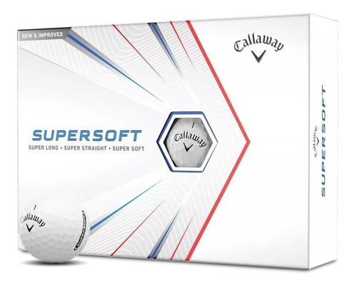 Pelotas Golf Callaway Supersoft (cajax12) | The Golfer Shop Color Blanco